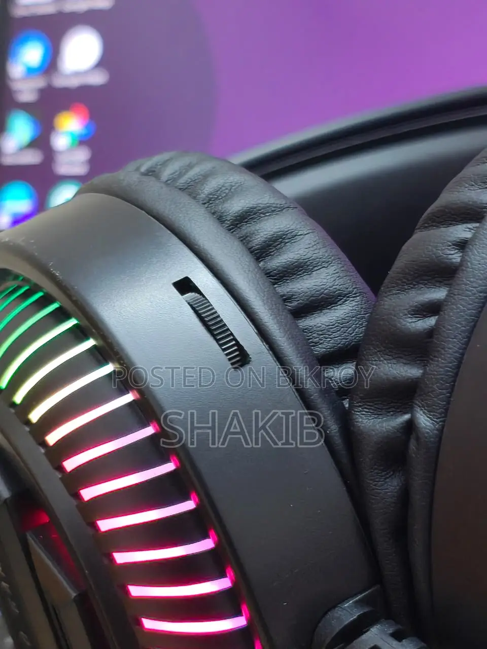 HOCO Gaming RGB Headphone With Mic & Audio Splitter (Fresh Condition)