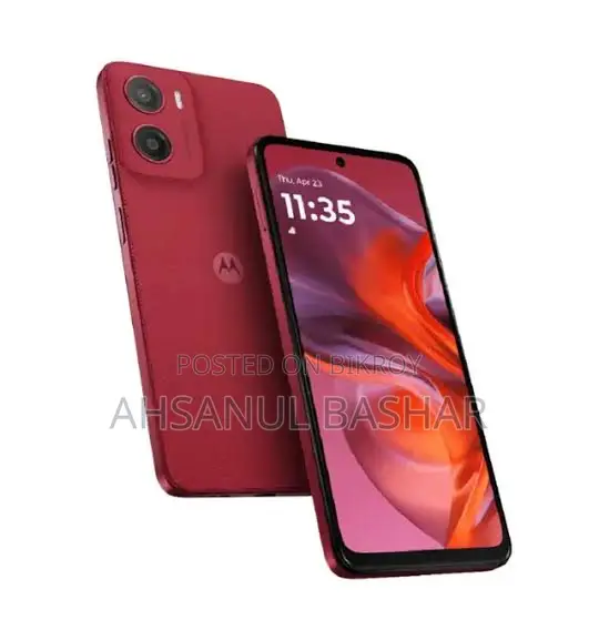 New Motorola Moto G05 64 GB Red