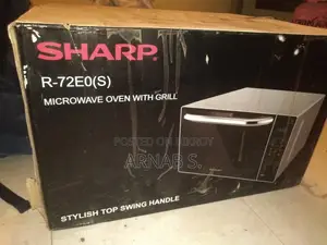 Sharp R-72e0(s) Microwave Oven With Grill