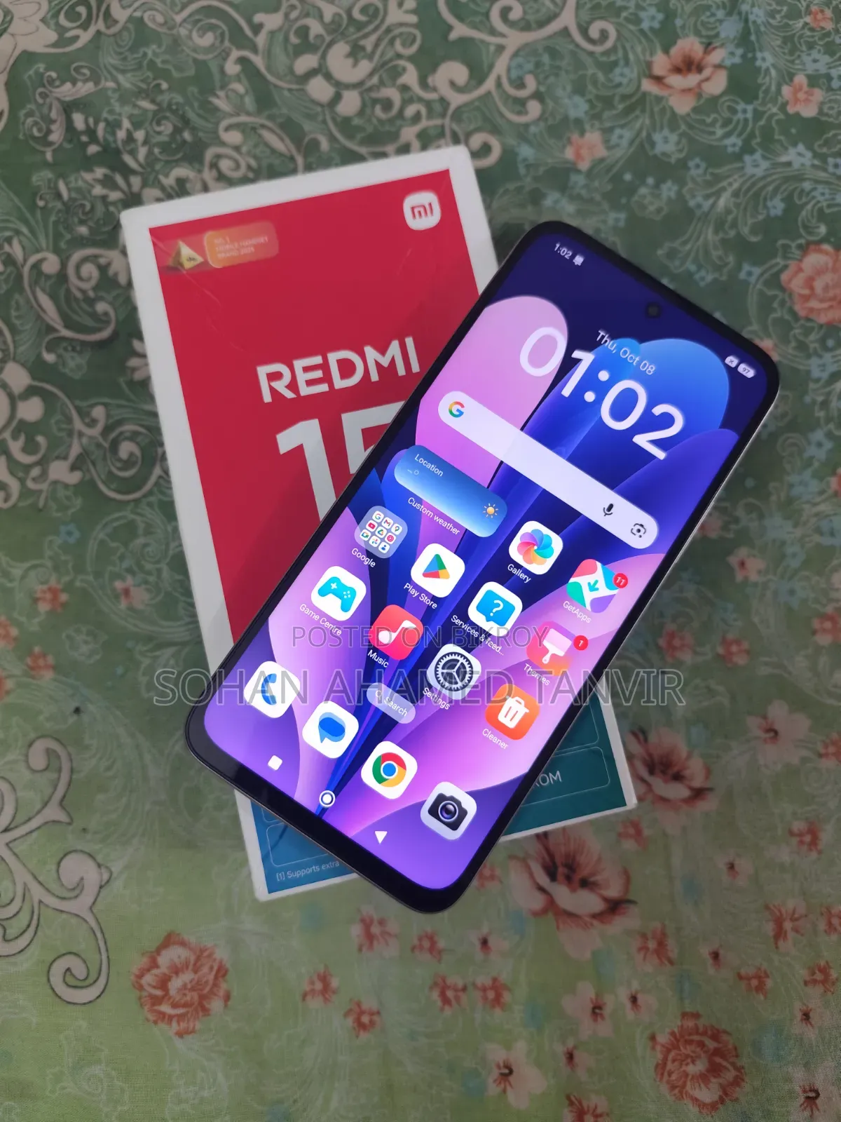 New Xiaomi Redmi 15 128 GB Silver