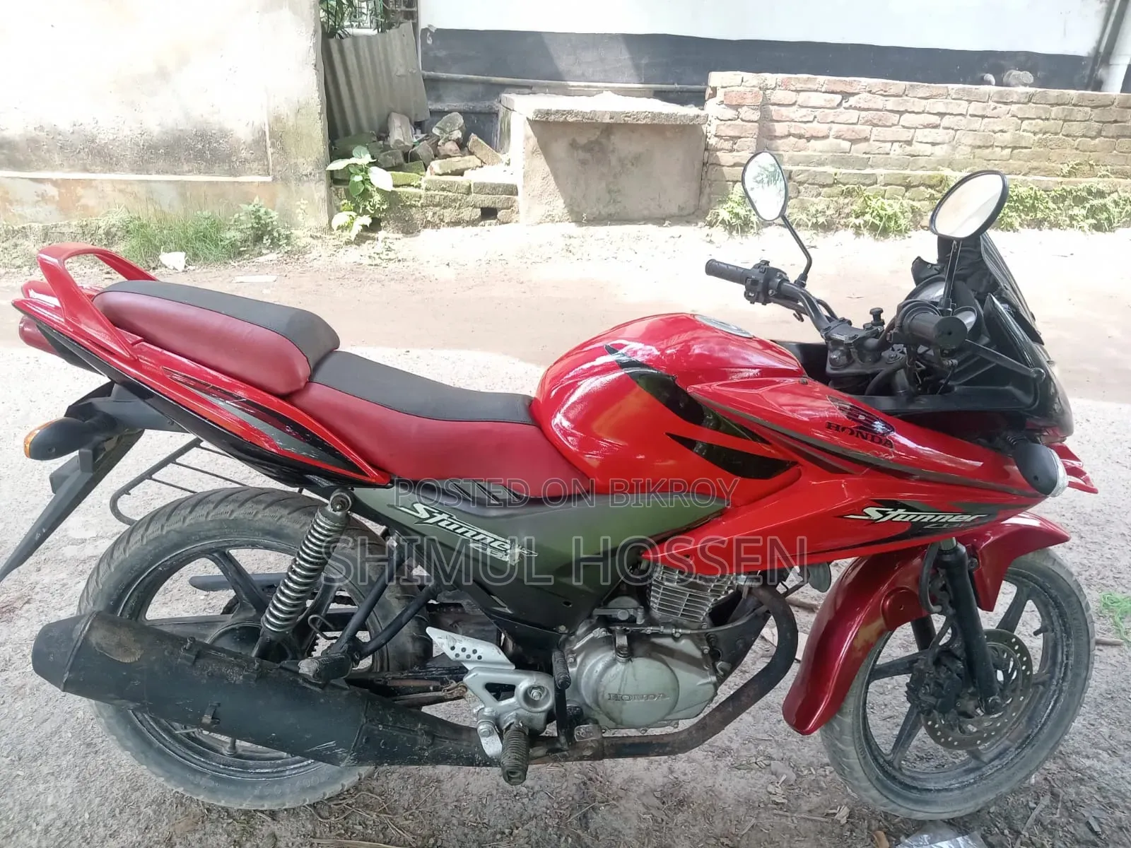 Honda Steed 2009 Red