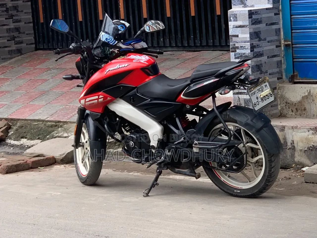 Bajaj Pulsar NS 160 2021 Red
