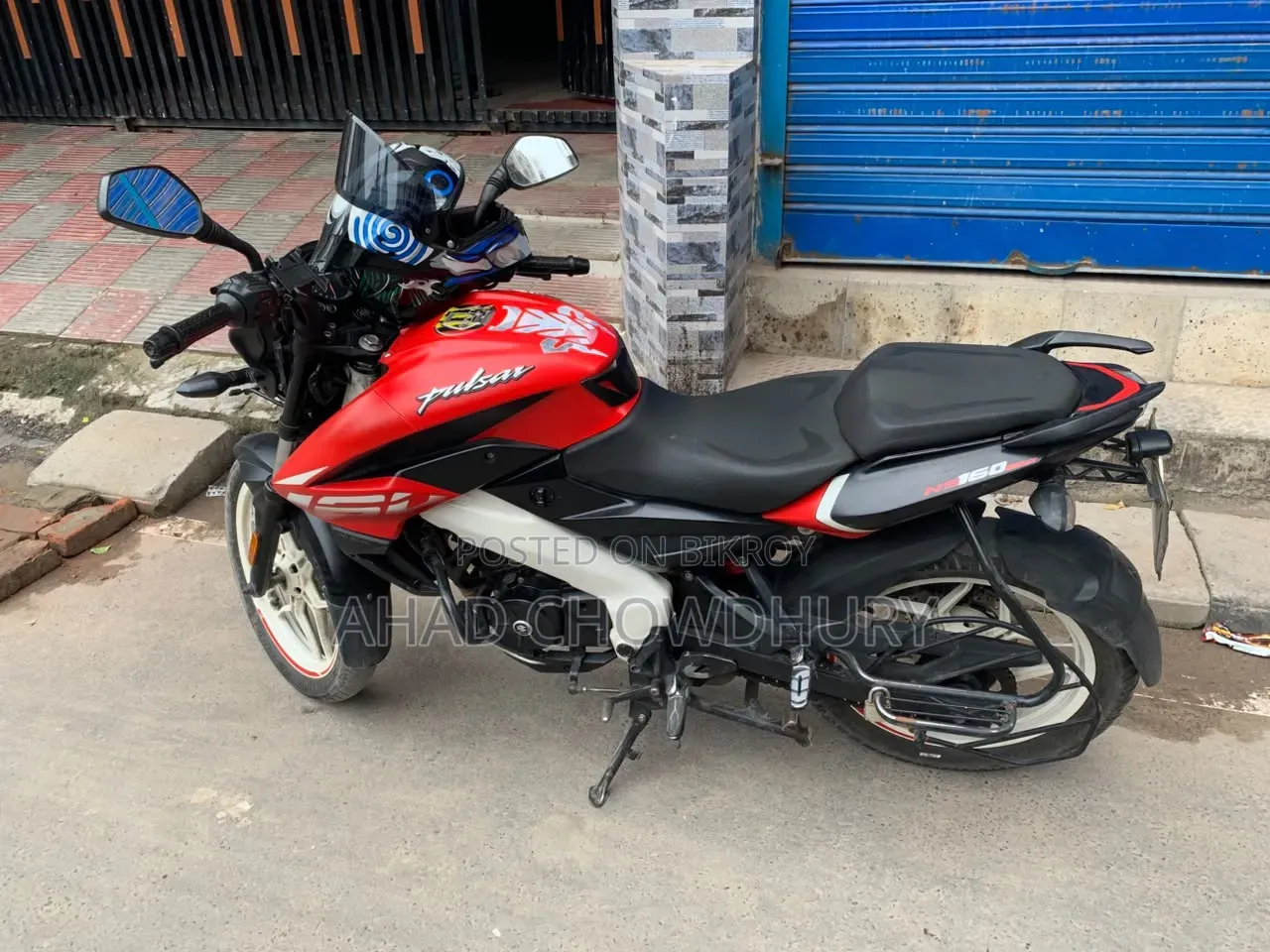 Bajaj Pulsar NS 160 2021 Red