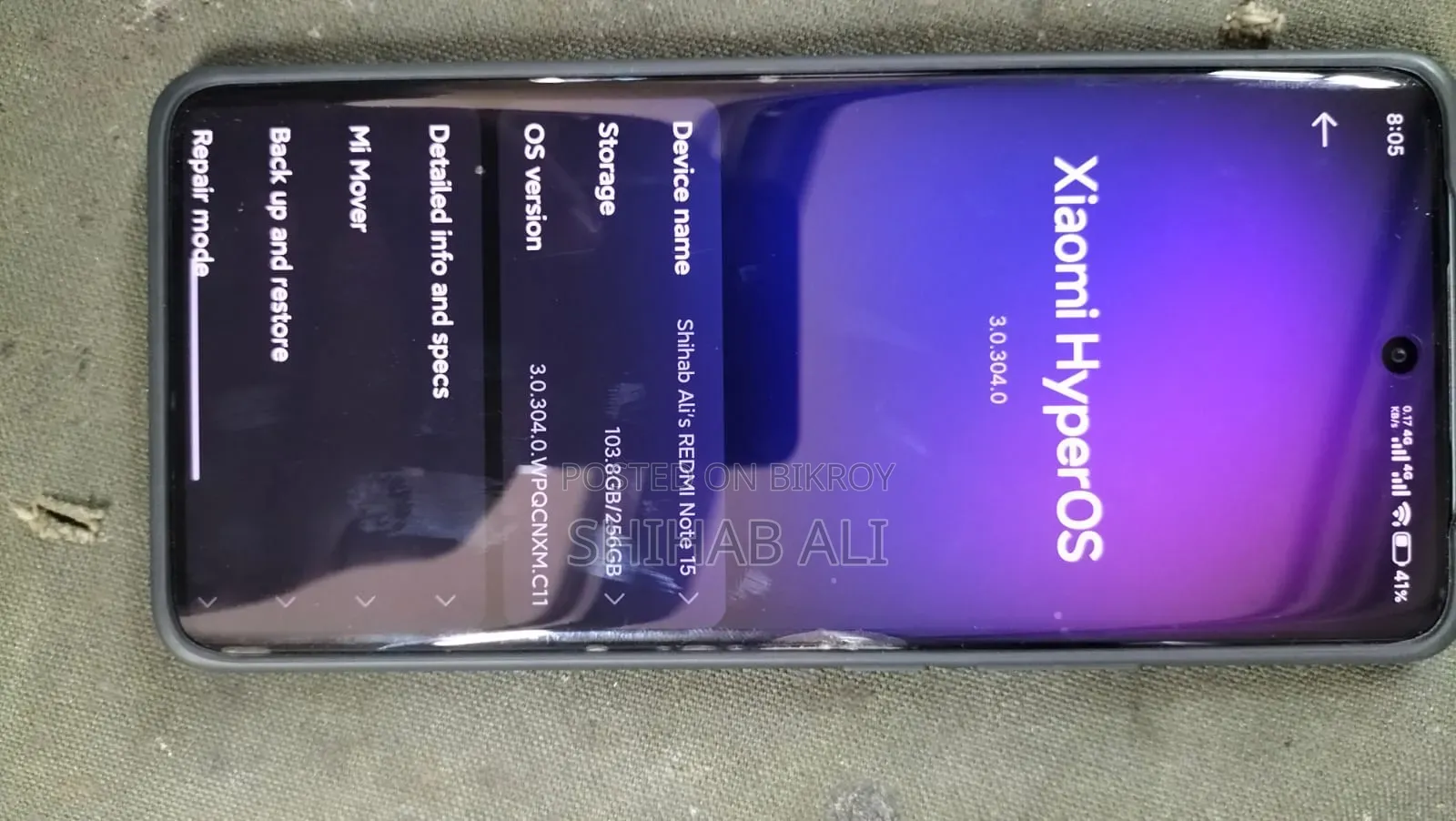 New Xiaomi Redmi Note 15 256 GB Blue
