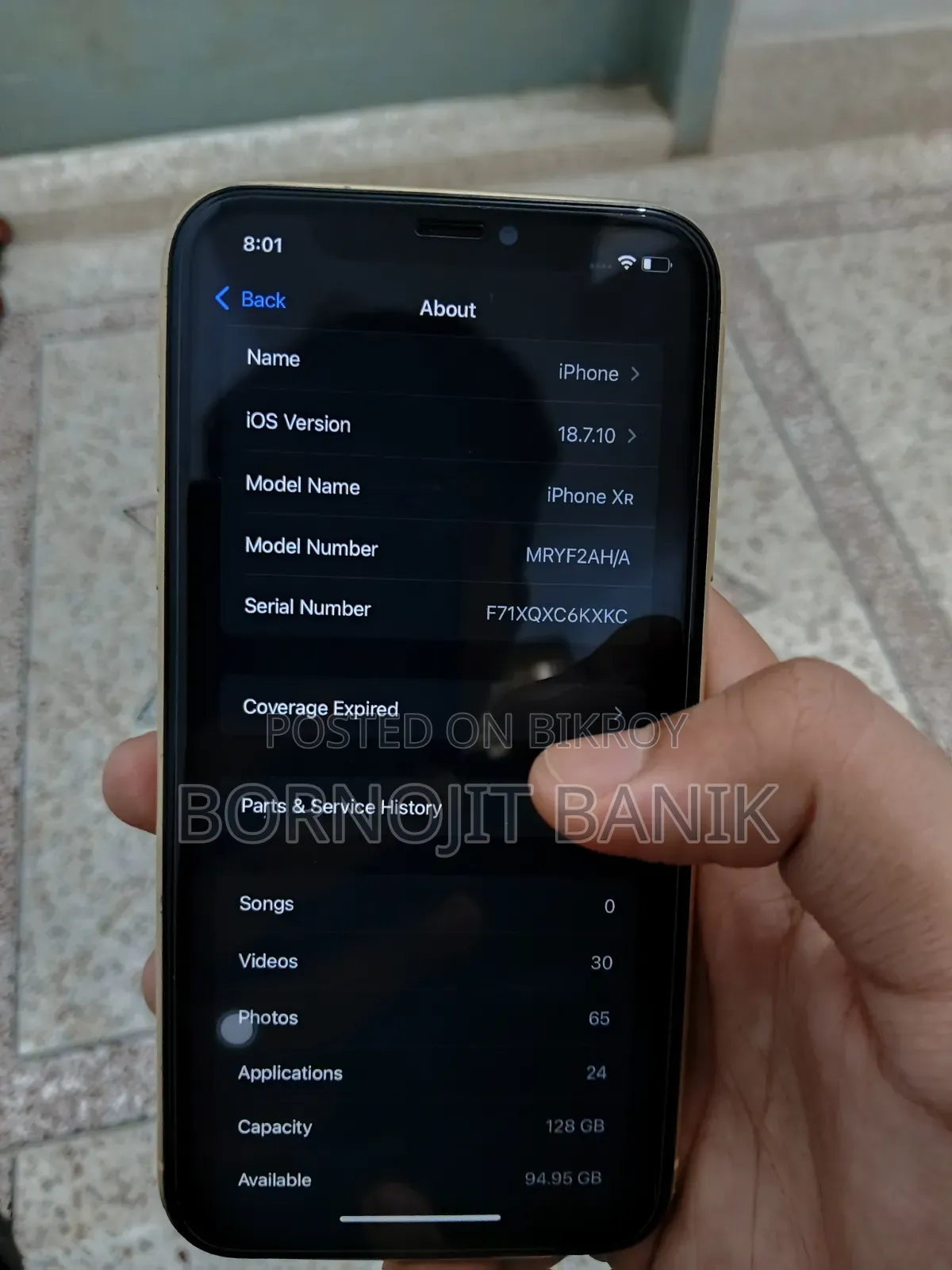 Apple iPhone XR 128 GB Blue
