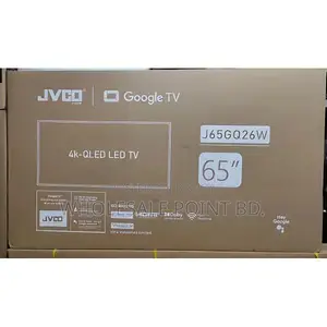 JVCO J65GQ26W 65" 4K QLED Google TV