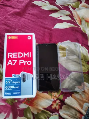 নিউ শাওমি রেডমি এ৭ প্রো ১২৮ জিবি রেড