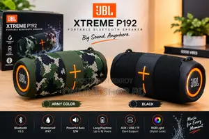 JBL XTREME P192 Portable Wireless Bluetooth Speaker
