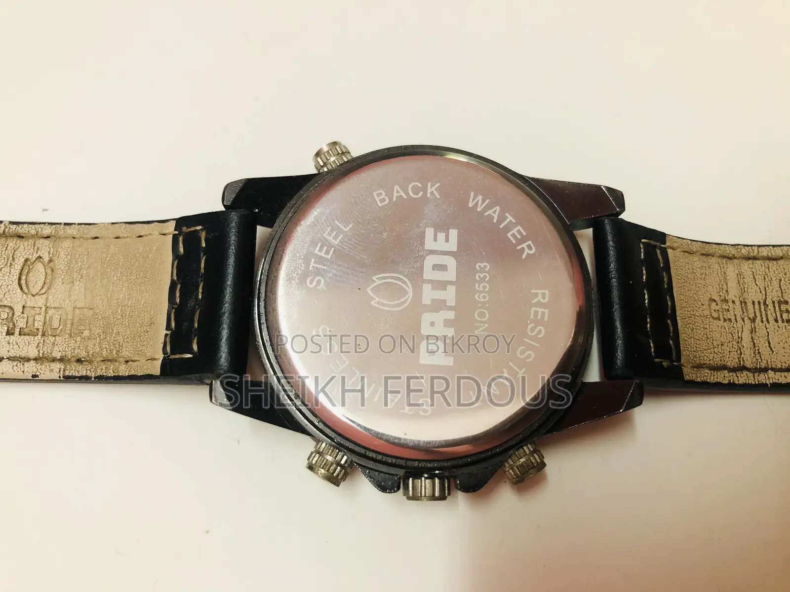 Analog Watch.