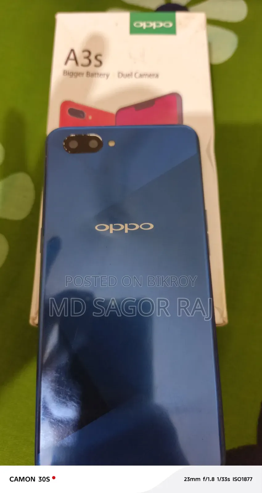 Oppo A3s 256 GB Blue