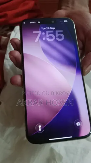 অ্যাপল আইফোন ১৫ প্রো ম্যাক্স ২৫৬ জিবি সিলভার