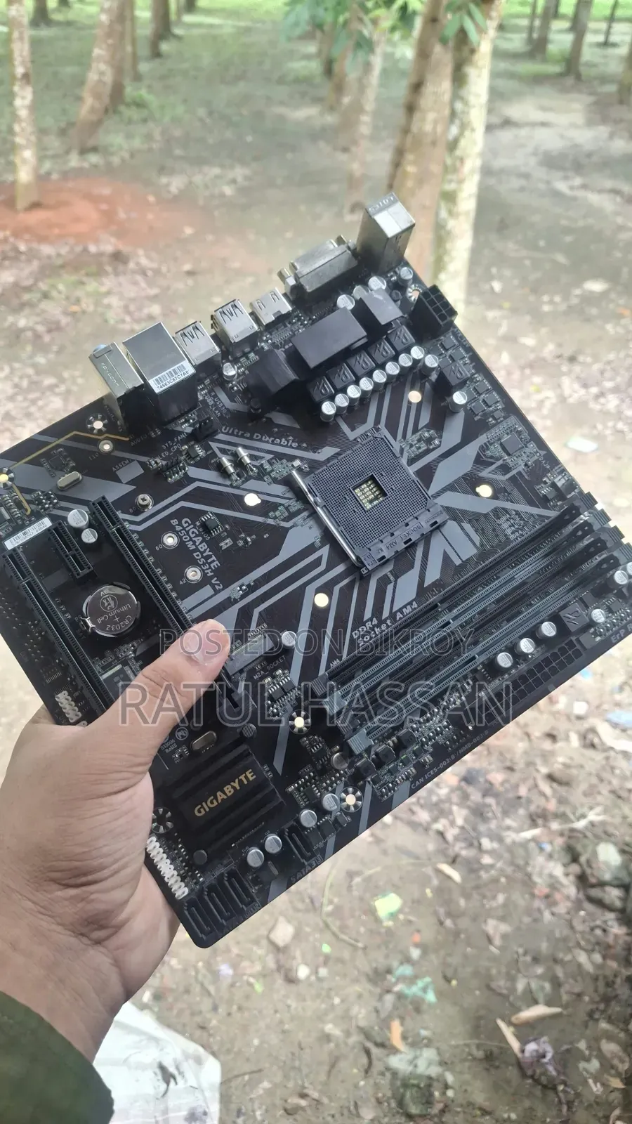 Gigabyte B450m Ds3h V2 Ddr4 Amd Am4 Socket Motherboard