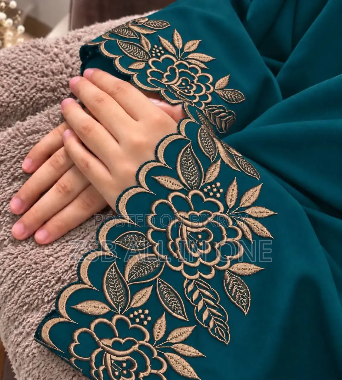 Premium Embroidery Abaya with Hijab