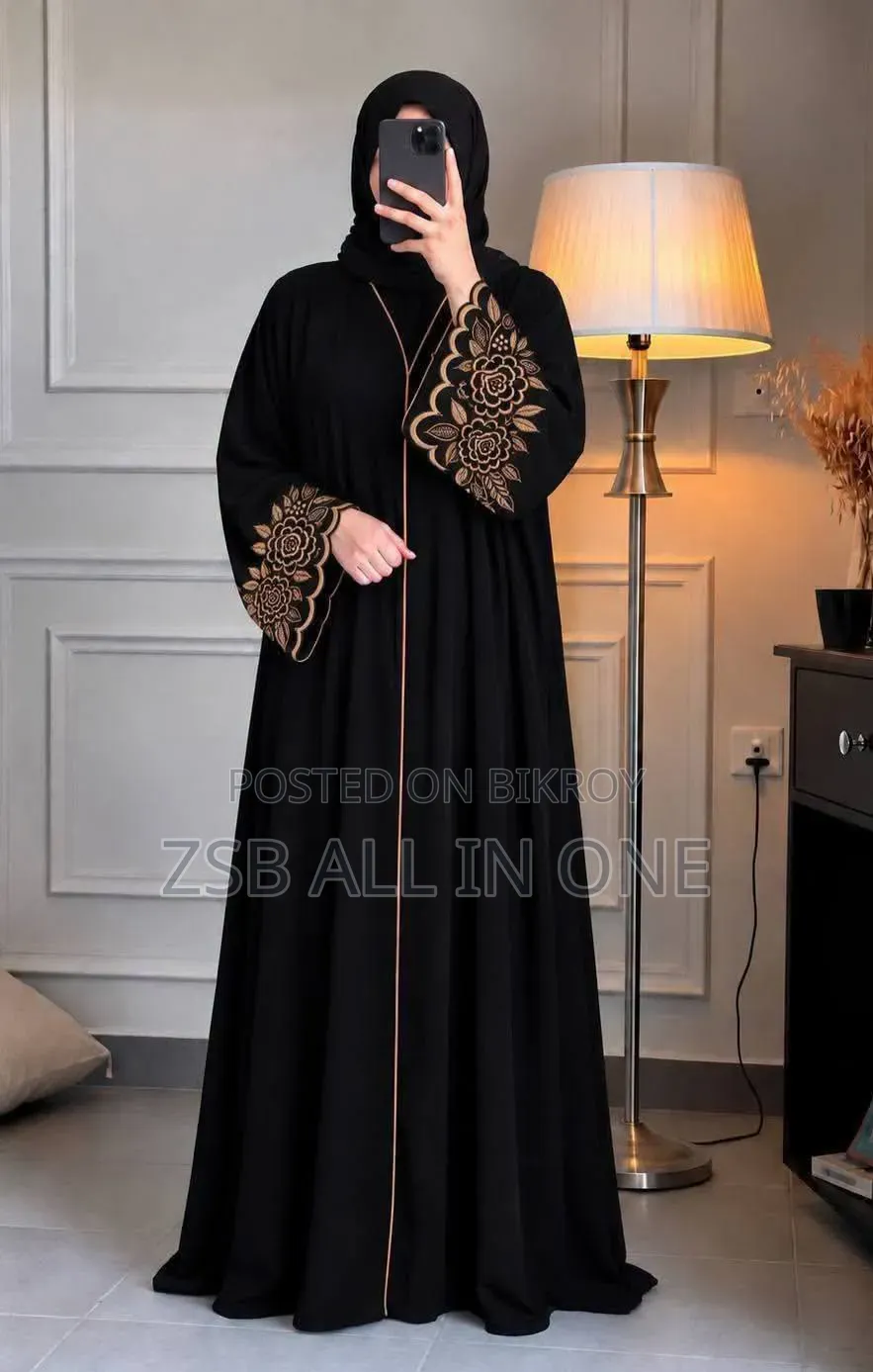 Premium Embroidery Abaya with Hijab