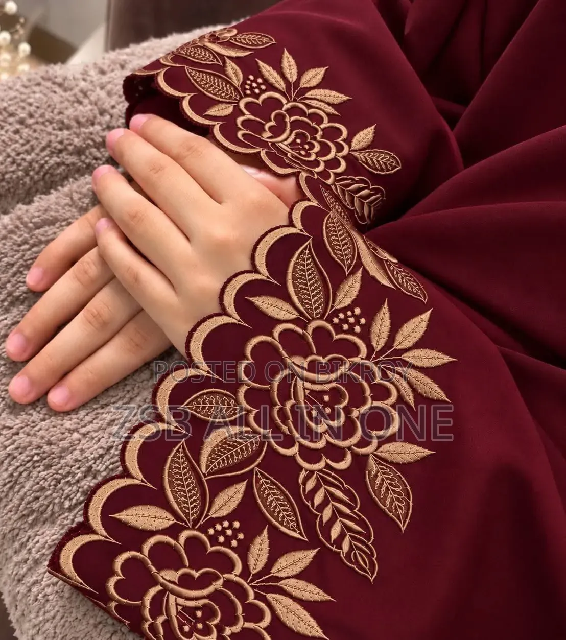 Premium Embroidery Abaya with Hijab