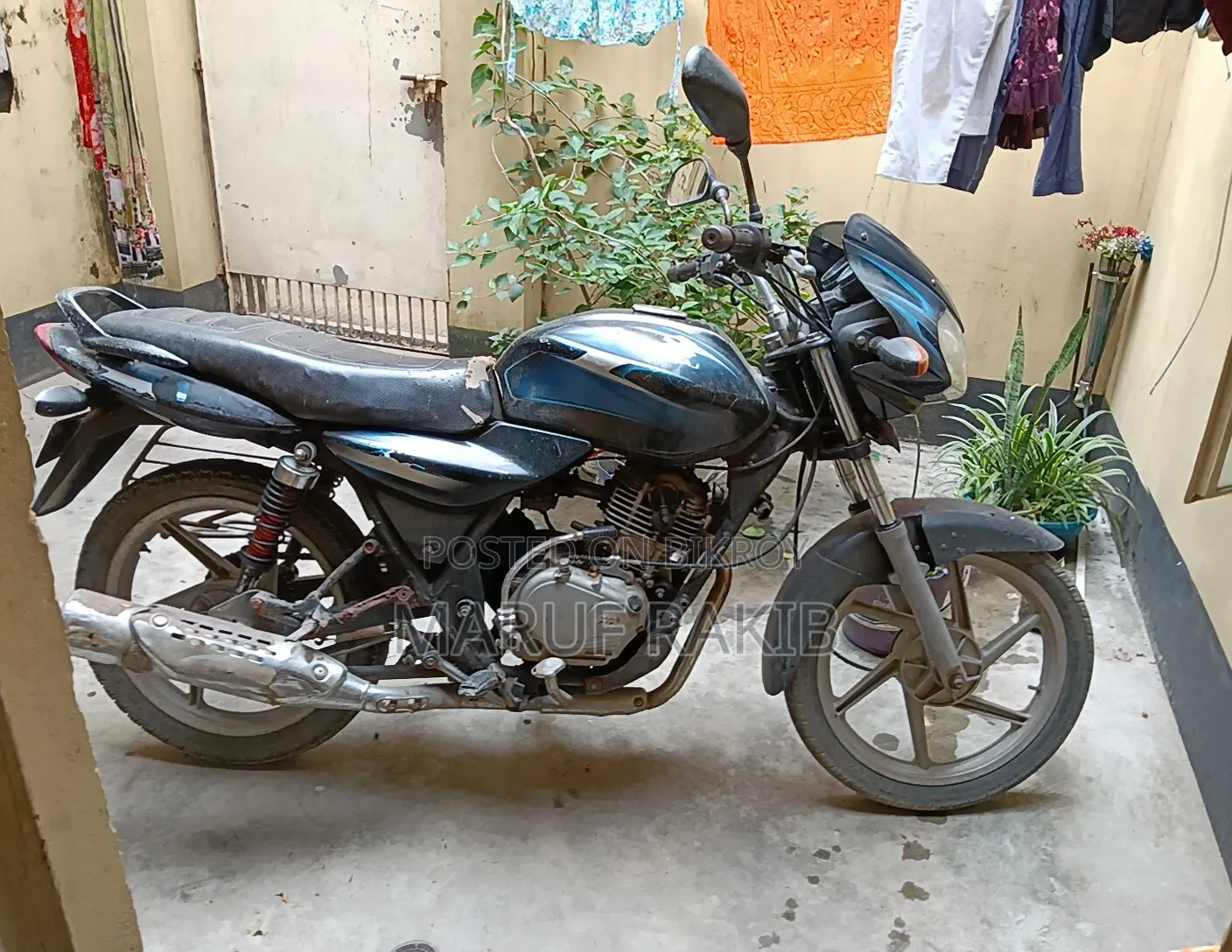 Bajaj Discover 125 2007 Black