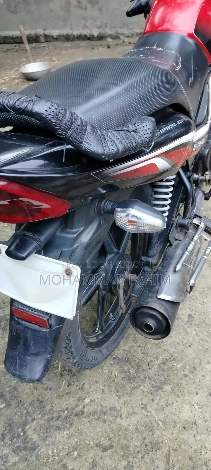 TVS Metro Plus 2018 Red