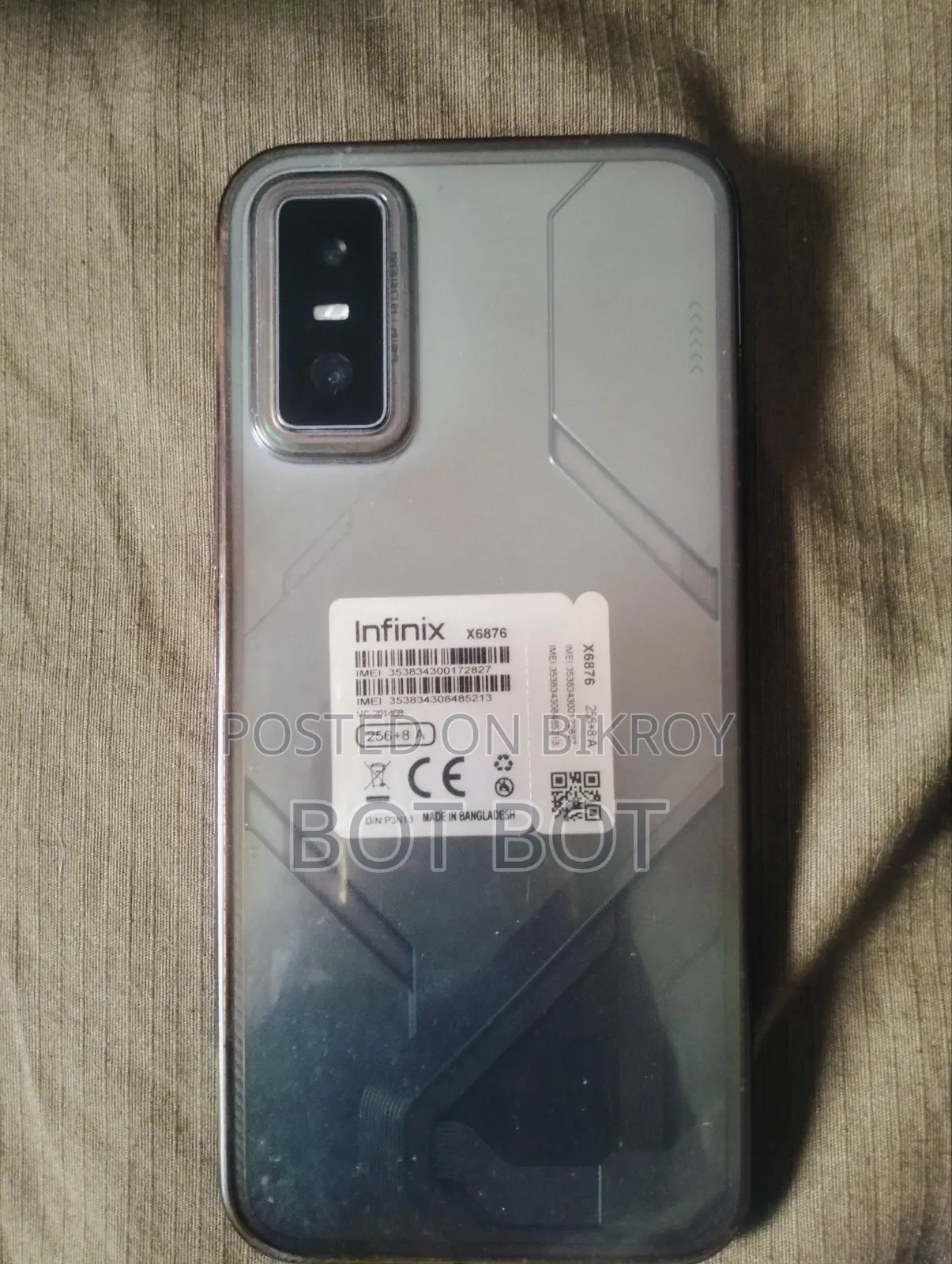 Infinix GT 30 5G 256 GB Silver