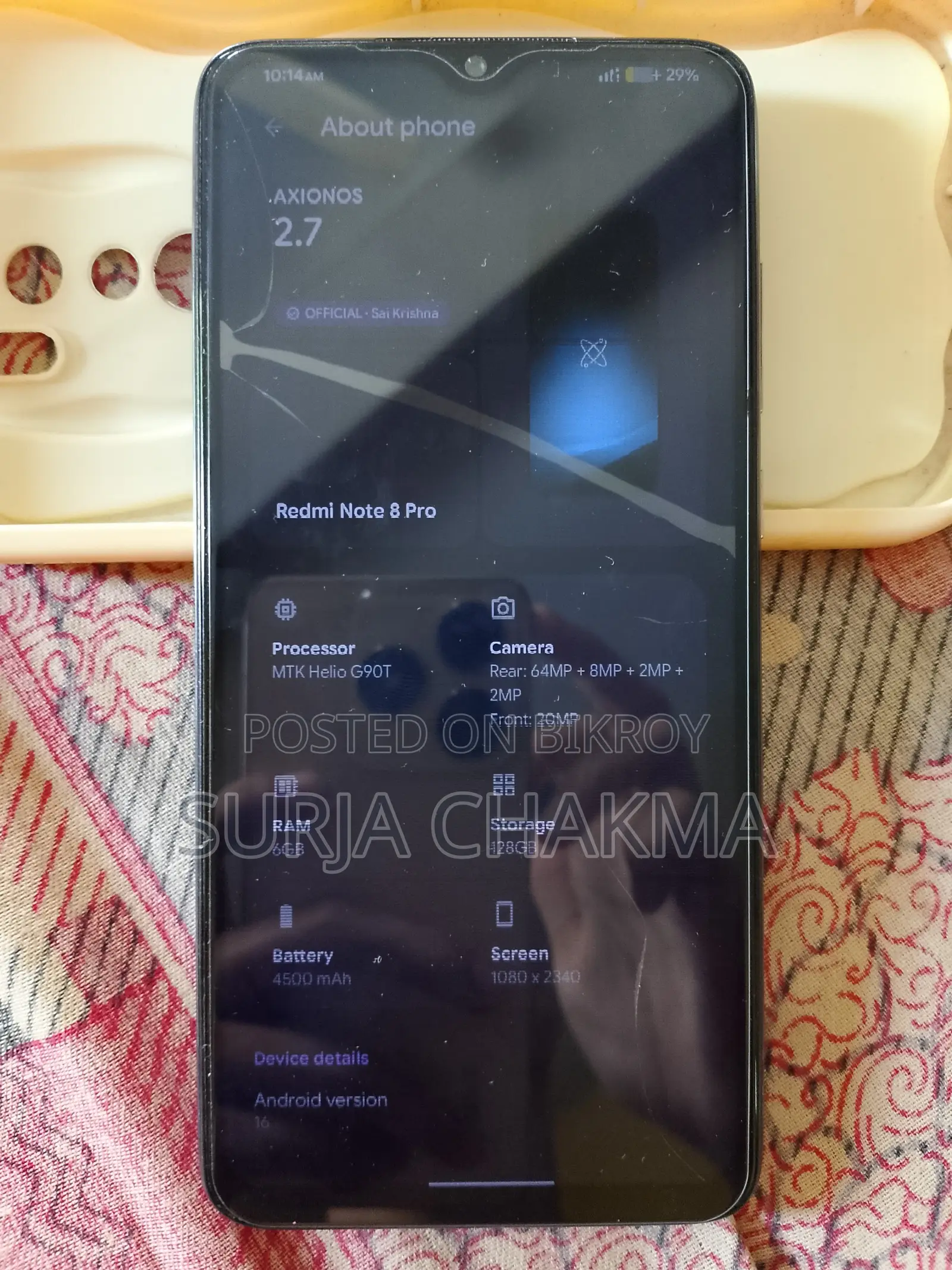 Xiaomi Redmi Note 8 Pro 128 GB Black