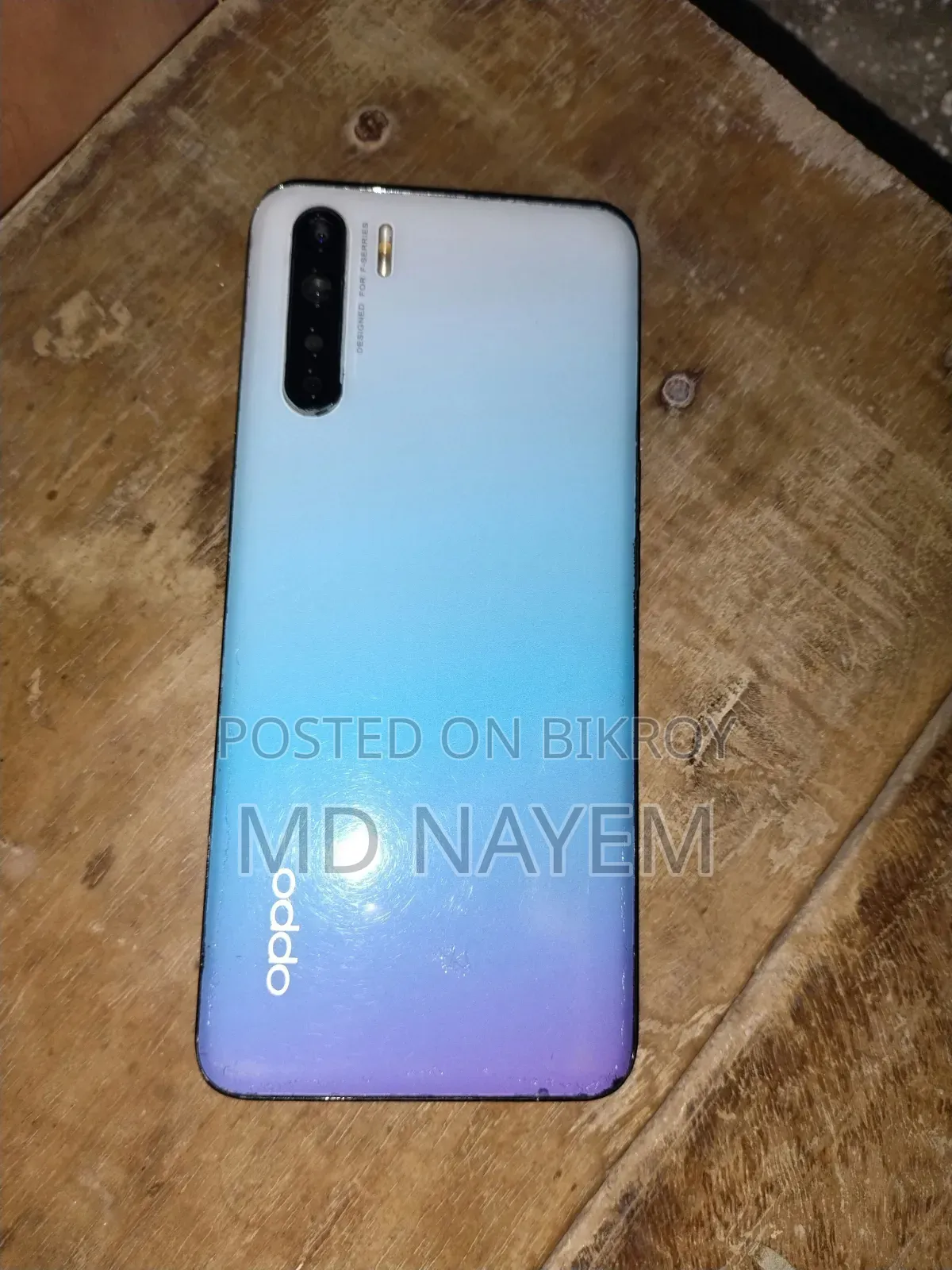 Oppo F15 256 GB Blue
