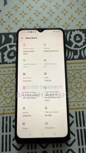 Oppo A16K 32 GB Black