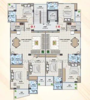 3 Bedroom Apartment in Upl Mridha Lodge, Shewrapara for sale