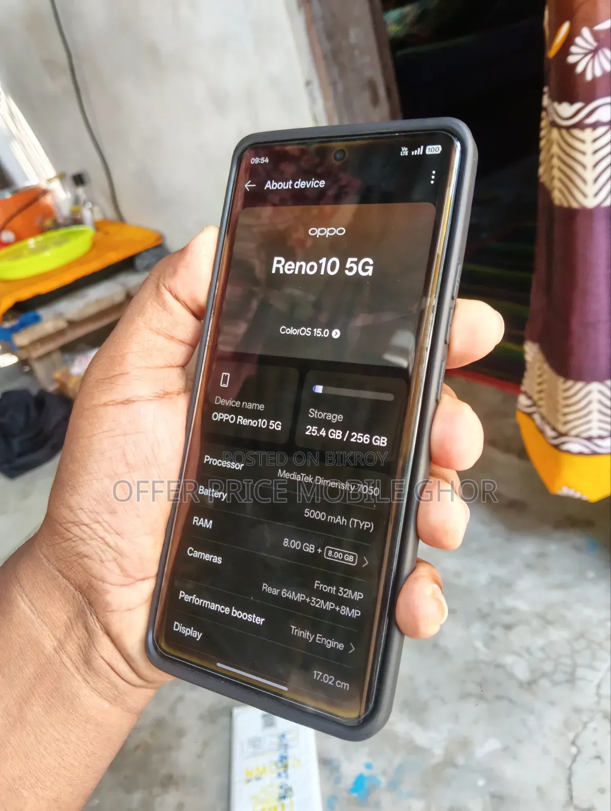 Oppo Reno 10 5G 256 GB Blue