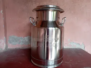 2 pieces of 20-liter SS milk cans available