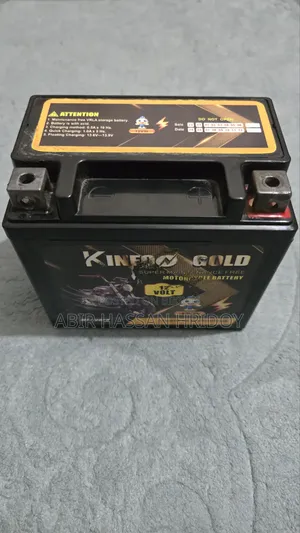 Bike Battery Kinfow Gold 12v 5l