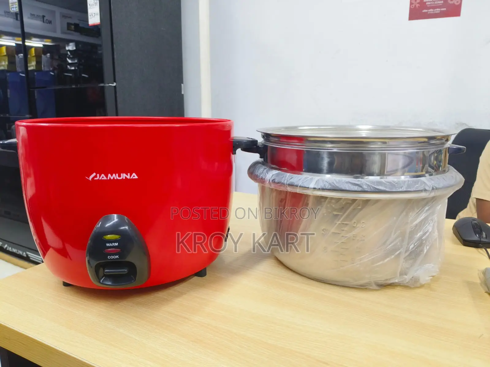 যমুনা রাইস কুকার ৩.০ লিটার ১০০০ডব্লিউ