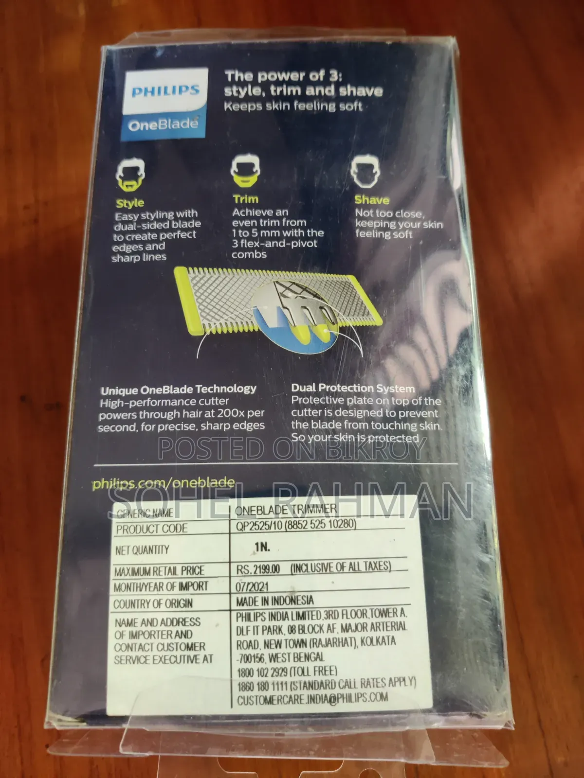 Trimmer One Blade