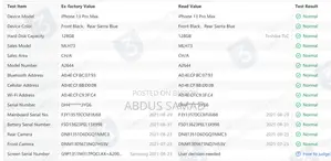 অ্যাপল আইফোন ১৩ প্রো ম্যাক্স ১২৮ জিবি ব্লু