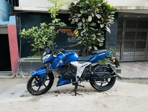 টিভিএস আপাচি আরটিআর ১৬০ ৪ভি ২০২১ নীল