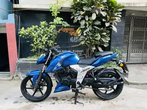 টিভিএস আপাচি আরটিআর ১৬০ ৪ভি ২০২১ নীল