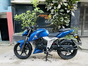 টিভিএস আপাচি আরটিআর ১৬০ ৪ভি ২০২১ নীল