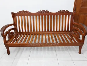Original Teak Wood Sofa (3+1+1)