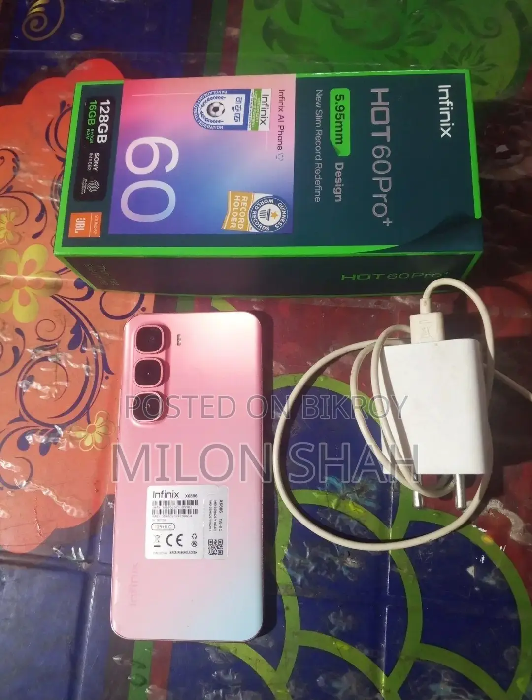 Infinix Hot 60 Pro+ 128 GB Pink