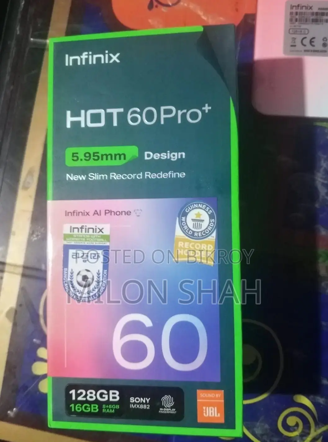Infinix Hot 60 Pro+ 128 GB Pink