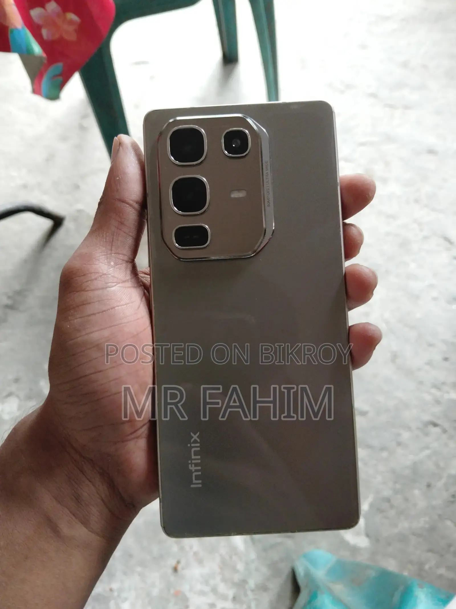 ইনফিনিক্স নোট ৫০ প্রো ২৫৬ জিবি গ্রে