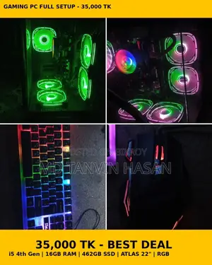 Desktop Computer 16GB Intel Core i5 SSD 500GB
