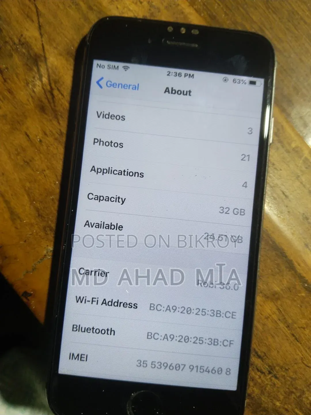 Apple iPhone 6 32 GB Silver