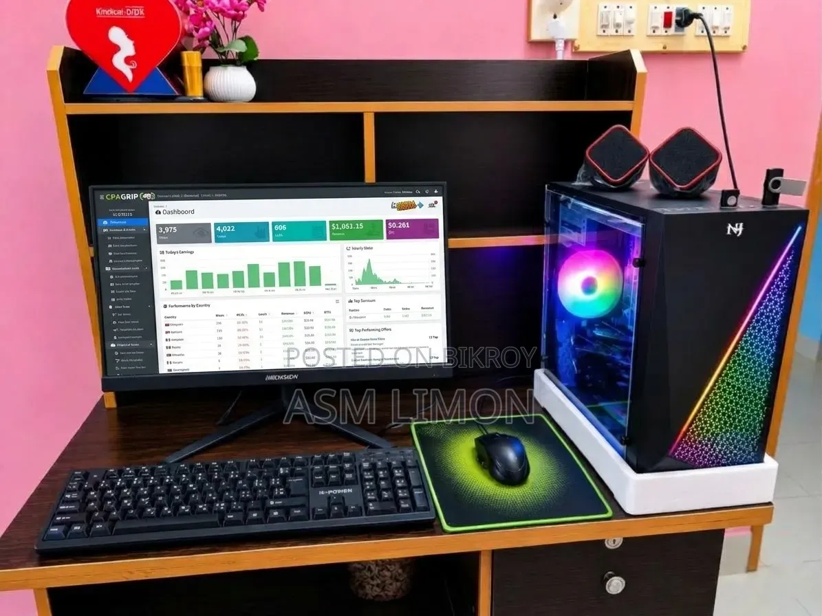 New Desktop Computer Gigabyte 8GB Intel Core i5 SSD 128GB