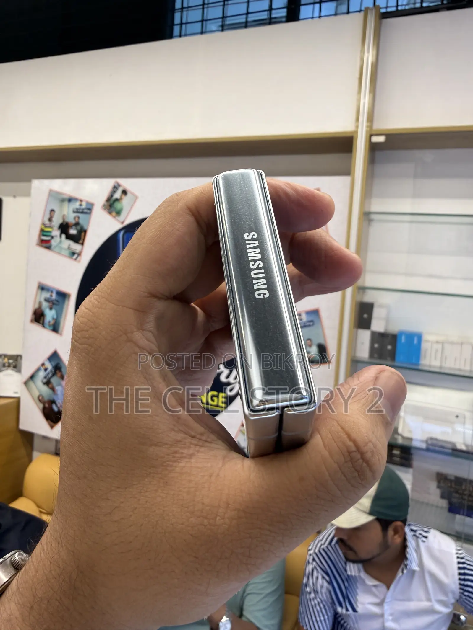 স্যামসাং গ্যালাক্সি জেড ফ্লিপ৫ ২৫৬ জিবি সিলভার