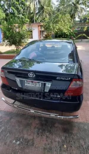 নতুন টয়োটা করোল্লা ২০০৪ কালো