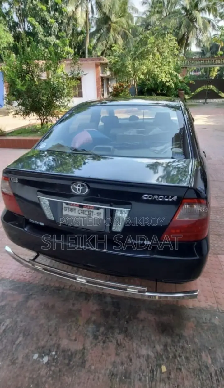 New Toyota Corolla 2004 Black