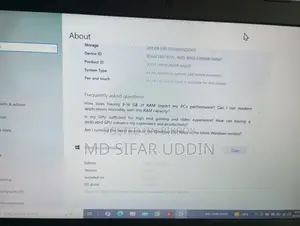 Laptop Lenovo IdeaPad 320 8GB SSD 256GB