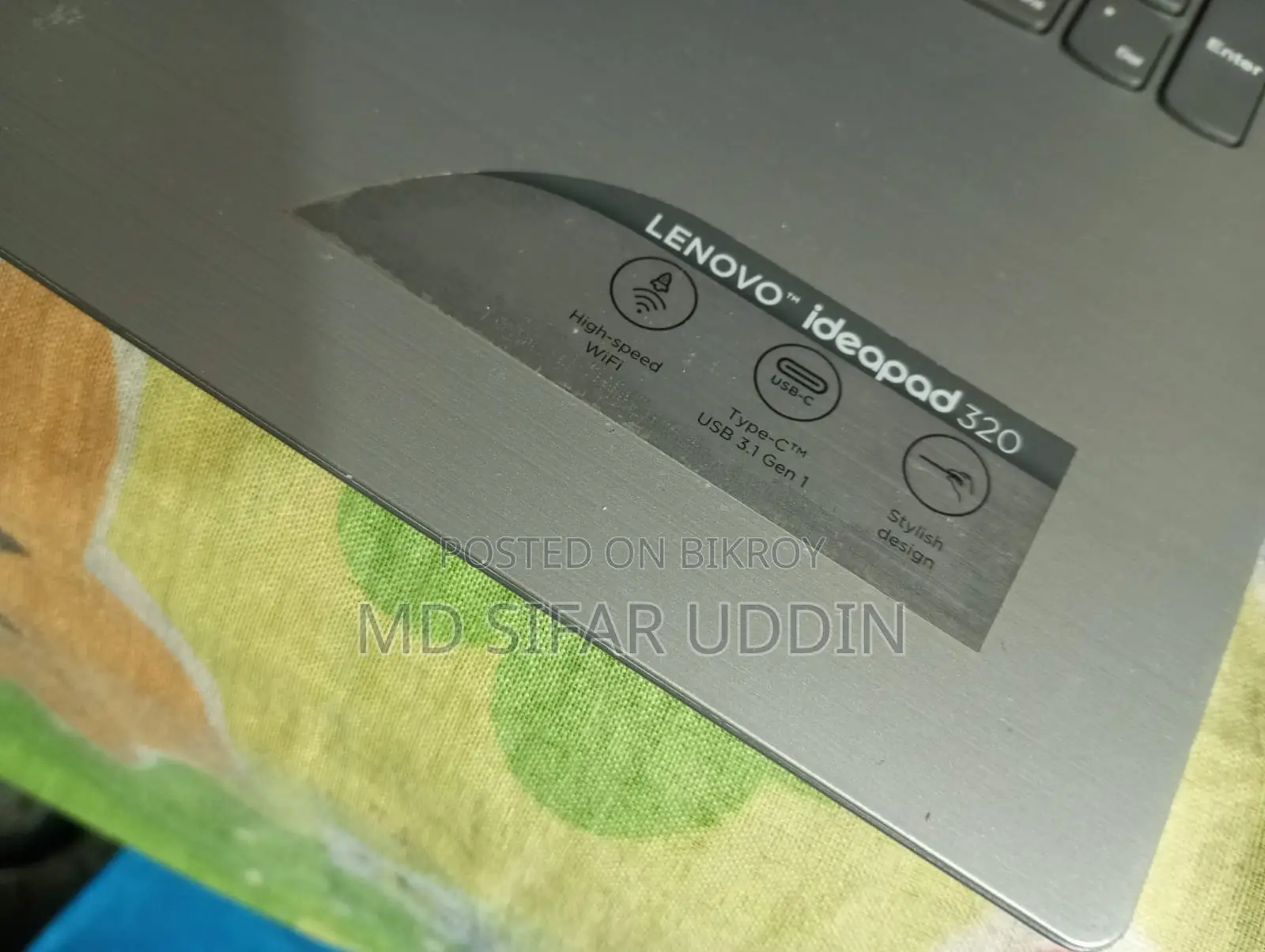 Laptop Lenovo IdeaPad 320 8GB SSD 256GB