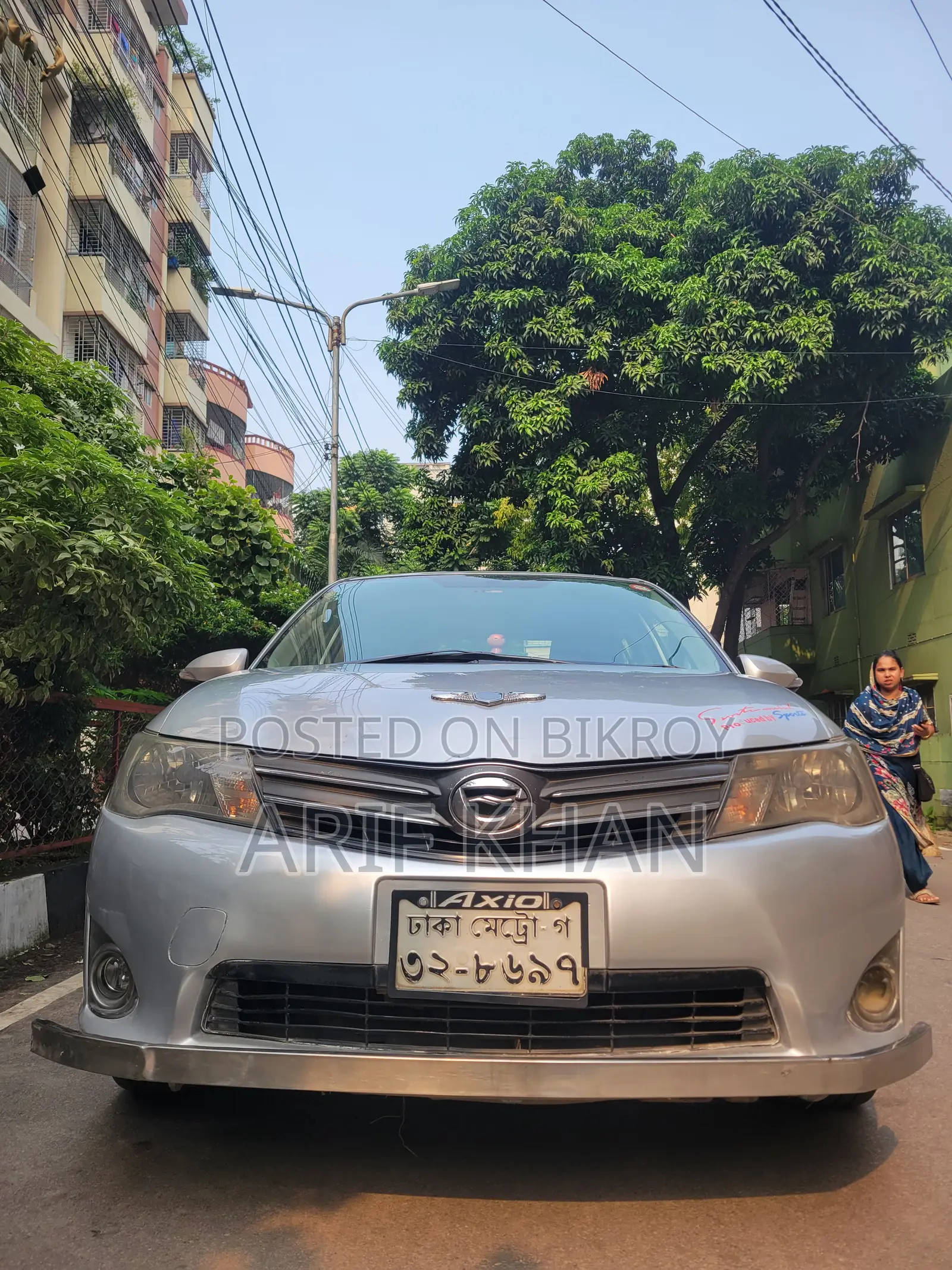 টয়োটা এক্সিও ১.৫ এক্স টু-হুইল ড্রাইভ ২০১৩ সিলভার