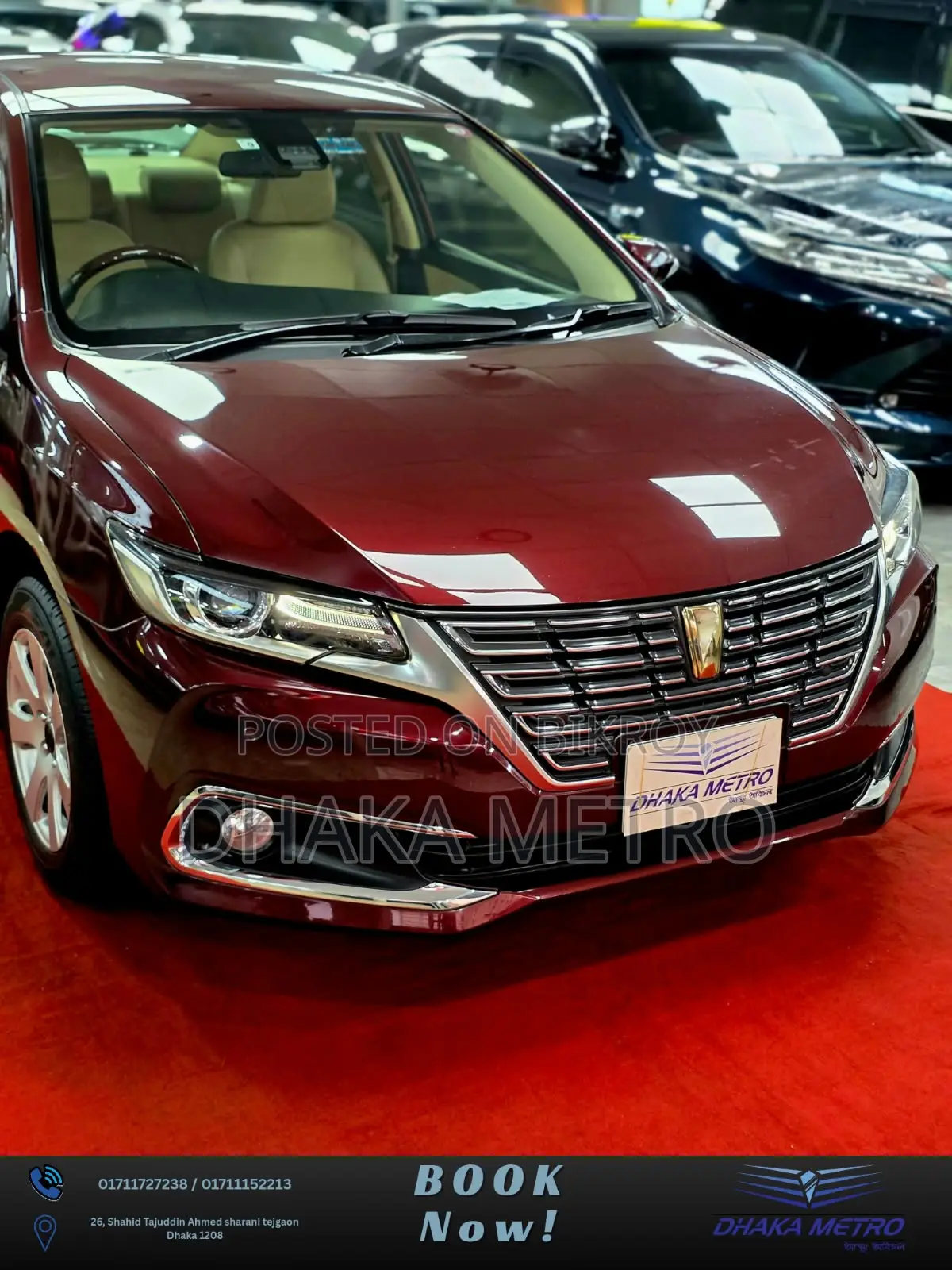 Toyota Premio 2018 Red