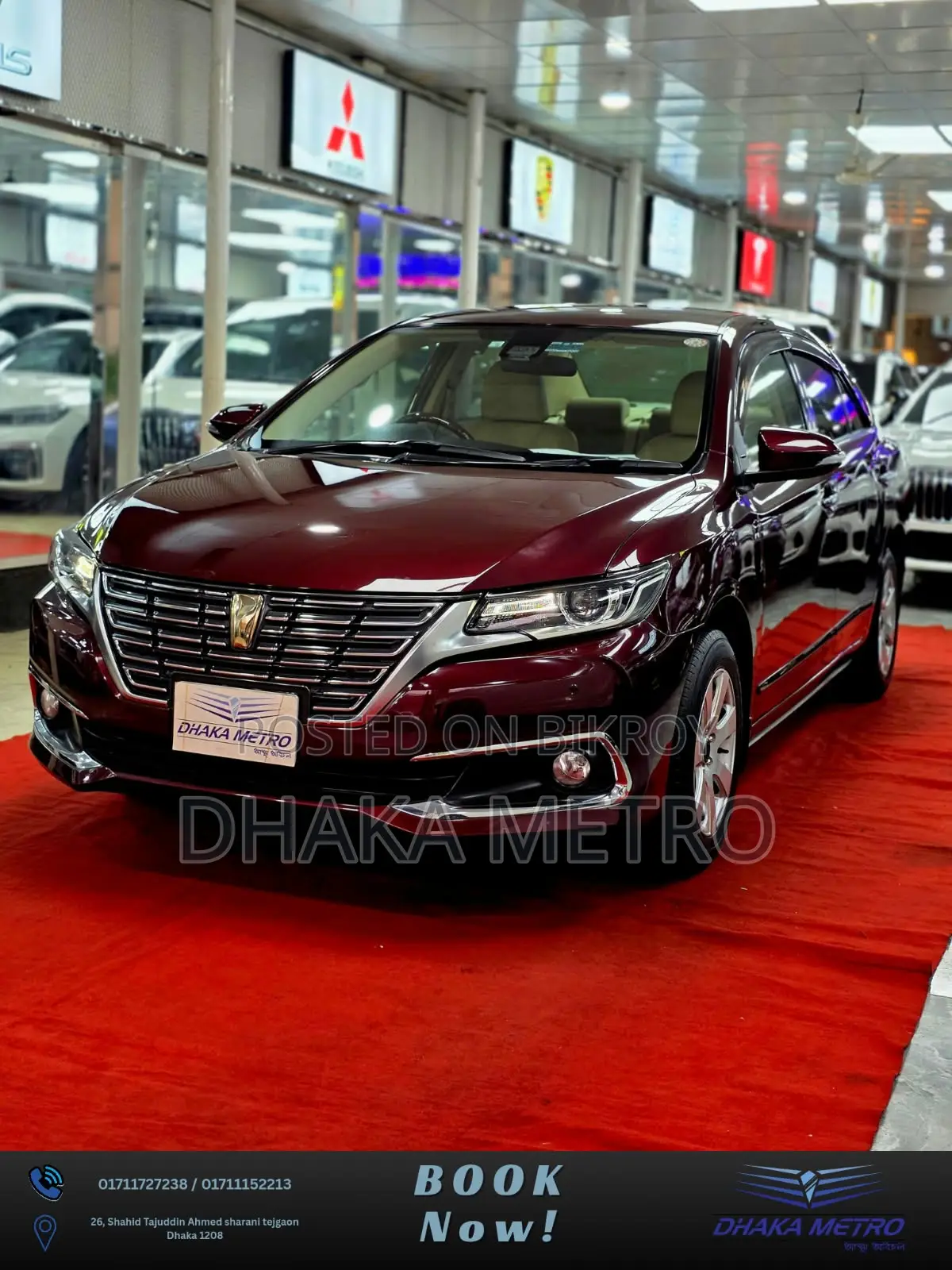 Toyota Premio 2018 Red